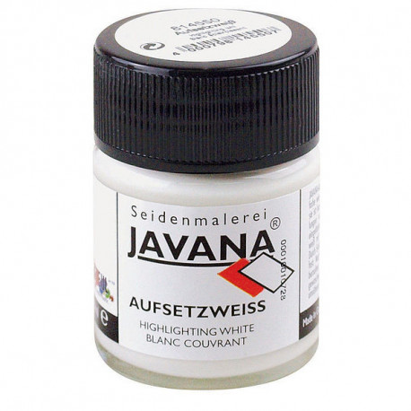 Белая финишная кроющая краска "Javana Aufsetzweis" 50 мл