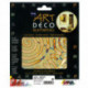 Поталь Home Design ART DECO/ 6 листов 140х140/ "Ретро", золото