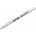 Ручка гелевая Sakura "Jelly Roll" белая, 0,8мм