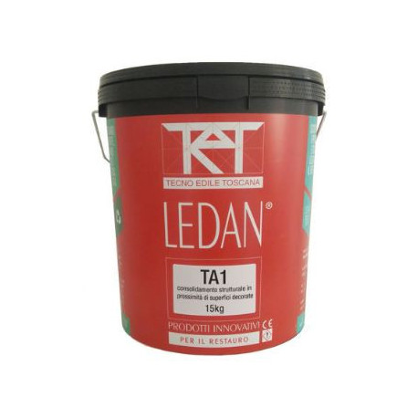 Ledan TA 1, сверхтекучий инъекц. состав для консолидации кладки стен под фреской