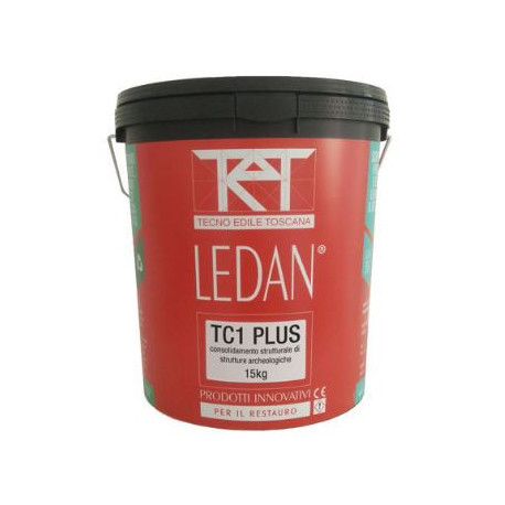 Ledan TC1-Plus, инъекц. состав для консолидации кладки стен, скрепленной известковым или цементным раствором.