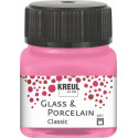 Краска по стеклу и фарфору /Роза/ KREUL Classic на водн.основе, 20 мл