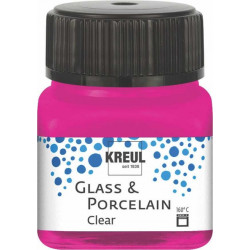 Краска по стеклу и фарфору /Турмалиновый/ KREUL Clear на водной основе, 20 мл