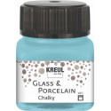 Краска по стеклу и фарфору /Ледяная мята/ KREUL Chalky, на водн. основе, 20 мл