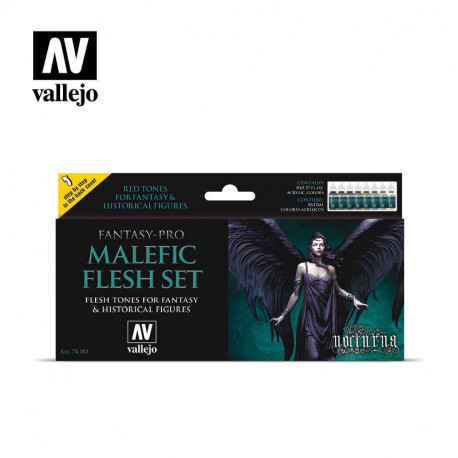 Набор Fantasy - Pro Malefic Flesh (8цв.х17мл.)