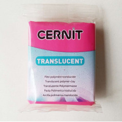 Полимерный моделин "Cernit Translucent" 56гр. прозрачн. рубин 474