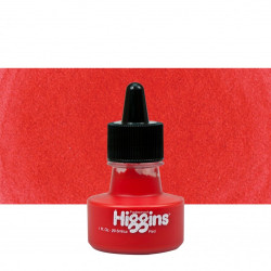 HIGGINS RED Pigment-Based пигментные чернила 1 OZ (29,6 мл)