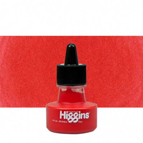 HIGGINS RED Pigment-Based пигментные чернила 1 OZ (29,6 мл)