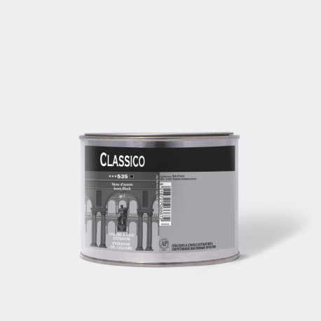Краска масляная "Classico" /Сажа слоновой кости