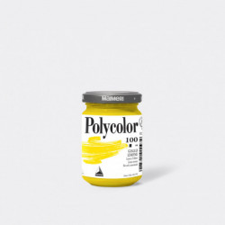 Краска акриловая Поликолор желтый лимонный