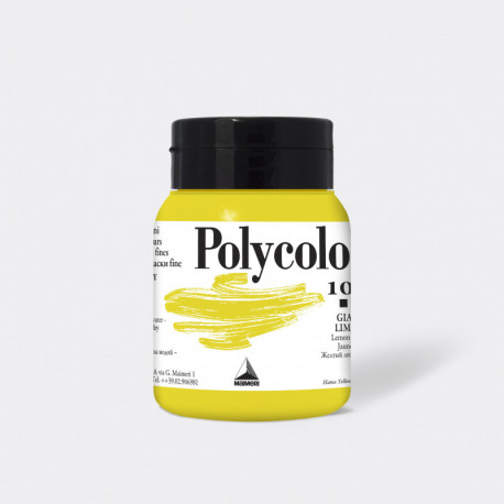 Краска акриловая Поликолор желтый лимонный