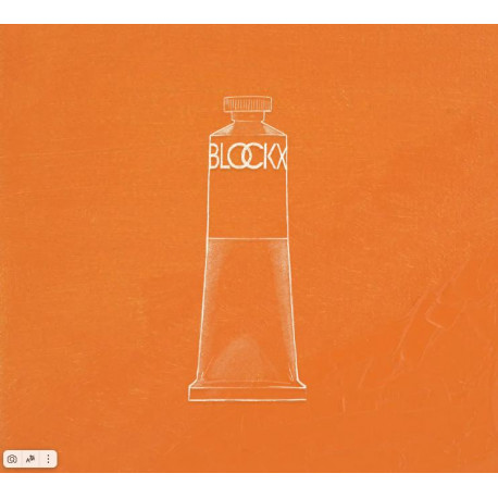 Оранжевый прочный, краска масляная Blockx