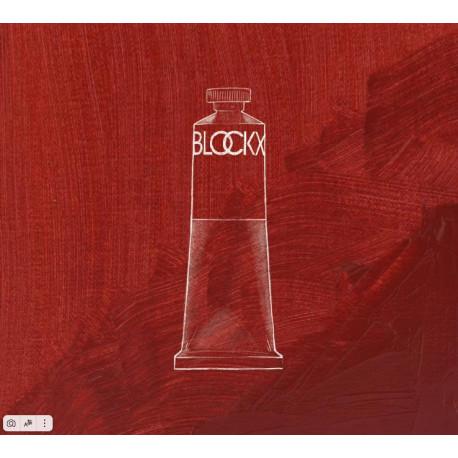 Квинакридон красный, краска масляная Blockx