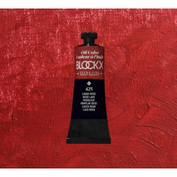 Розовый лак, краска масляная Blockx