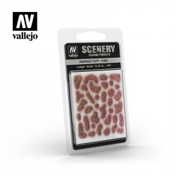 Розовый, пучок сухой травы Vallejo Scenery, имитация. Высота 6 мм