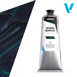 Зелёная ФЦ, акриловая краска Vallejo "Studio Acrylic"