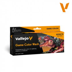 Набор красок Vallejo Game Color WASH 8 х 18 мл.