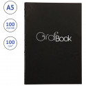 Скетчбук 100л., А5 на сшивке Clairefontaine "Graf Book 360°", 100г/м2