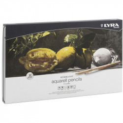 Набор акварельных карандашей Lyra Rembrandt AQUARELL 72 цв. в металлической коробке