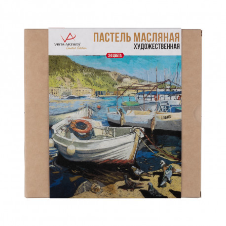 Пастель художественная масляная VISTA-ARTISTA Limited edition, 24 цвета