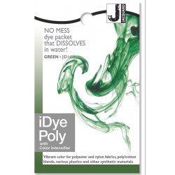 Краситель для полиэстра и нейлона iDYE POLY, зеленый