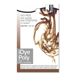 Коричневый краситель для полиэстра и нейлона iDYE POLY