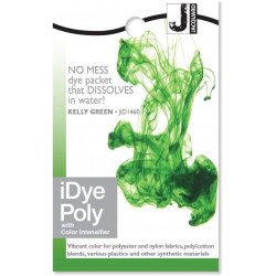 Краситель для полиэстра и нейлона iDYE POLY, зеленый Келли