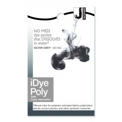 Серебряный серый краситель для полиэстра и нейлона iDYE POLY