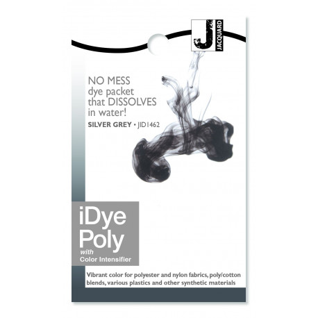 Краситель для полиэстра и нейлона iDYE POLY, серебряный серый