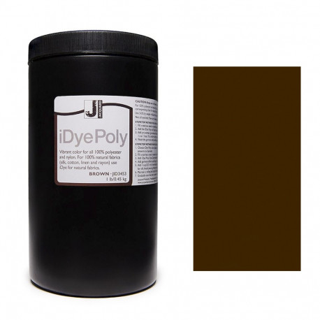 Коричневый краситель для полиэстра и нейлона Jacquard IDYE POLY