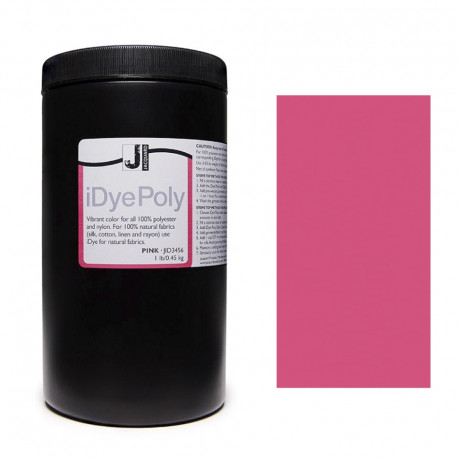 Розовый краситель для полиэстра и нейлона Jacquard IDYE POLY