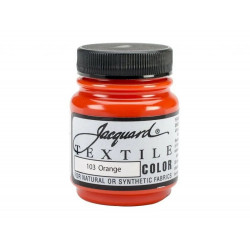 Нерастекающаяся краска по светл. тканям "Textile Colors" оранжевая 103