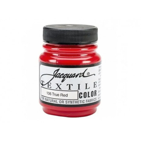 Нерастекающаяся краска по светл. тканям "Textile Colors" красная 106