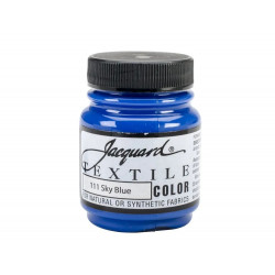 Небесно-голубая краска по тканям Jacquard Textile Color № 111