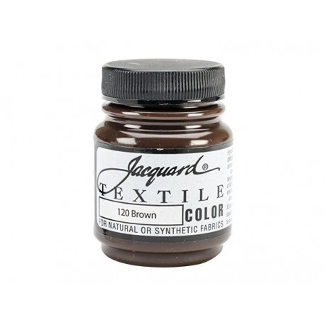 Нерастекающаяся краска по светл. тканям "Textile Colors" коричневая 120