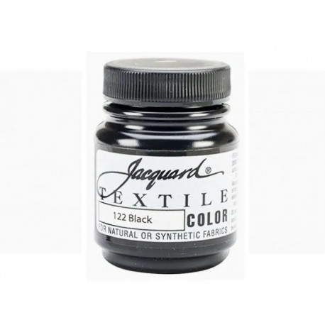 Нерастекающаяся краска по светл. тканям "Textile Colors" черная 122