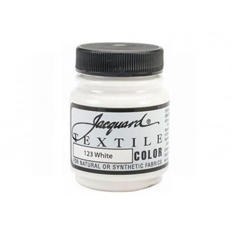 Нерастекающаяся краска по светл. тканям "Textile Colors" белая 123