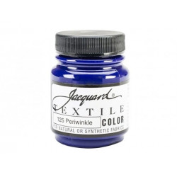 Сине-фиолетовая краска по тканям Jacquard Textile Color № 125