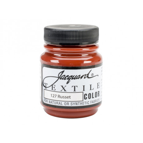 Нерастекающаяся краска по светл. тканям "Textile Colors" красно-коричневая 127