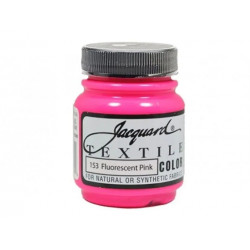 Розовый флуо краска по тканям Jacquard Textile Color № 153