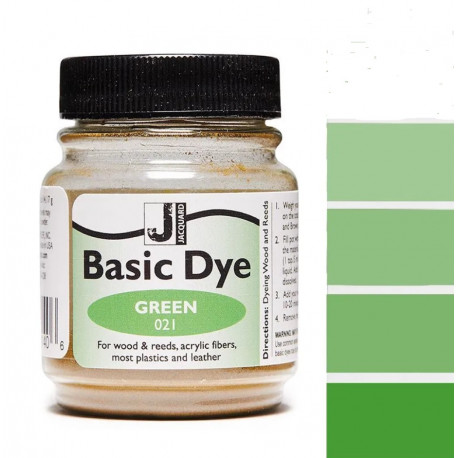 Краситель для разных видов волокон Basic, зеленый