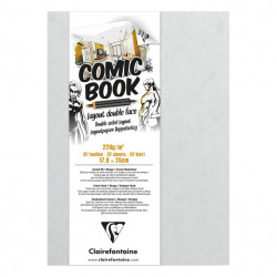 Скетчбук COMIC BOOK 17.6 х 25 см, 220 гр., 32 листа