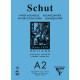 Склейка для акварели Schut А2, 20листов, 250г/м2, среднее зерно