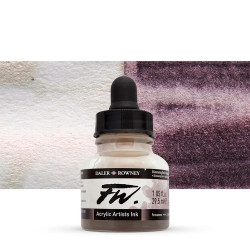 Интерферирующие красные. Чернила акриловые FW ARTISTS Daler-Rowney