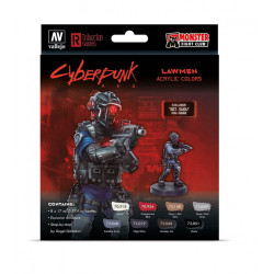Набор LAWMAN Game Color (6*17 мл), Model Color (6*17 мл), фигурка
