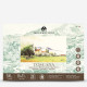 Блок TOSCANA 36*51 см 300 г/м, 20 листов, 100 % хлопок