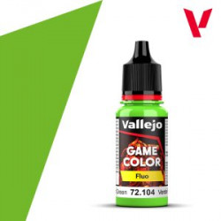 104."Game Color" Флюоресцентный зеленый