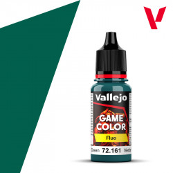 161."Game Color" Fluorescent Cold Green (Флюоресцентный зелёный холодный)