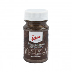 VISTA-ARISTA idea Эмаль акриловая декоративная бронза, 100 мл