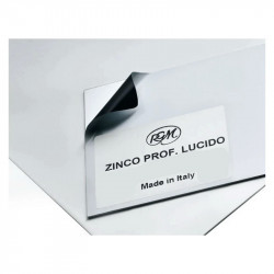 Цинковая пластина RGM, 240 х 300 мм, полирована с одной стороны